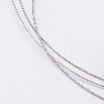 DIY Jewelry Thread Findings Colored Tiger Tail Wire X-TWIR-O001-0.45mm-03-1