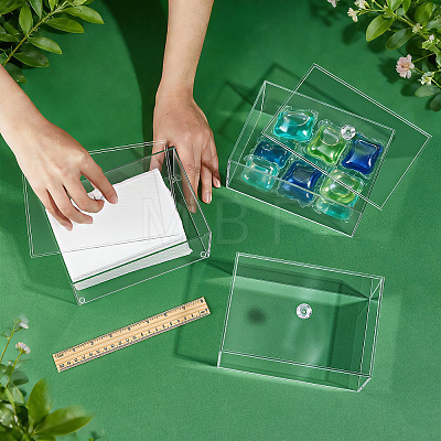 3Pcs Acrylic Storage Box CON-WA0001-22-1