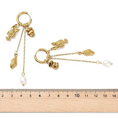 304 Stainless Steel Dangle Earrings EJEW-JE07104-02-1