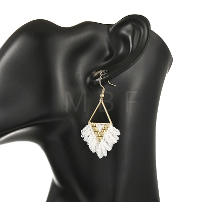 304 Stainless Steel Dangle Earrings EJEW-MZ00806-1