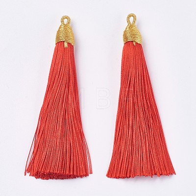 Polyester Tassel Big Pendants Decoration FIND-I007-A14-1