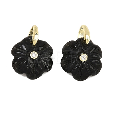 Natural Obsidian Pendants GG-NH0016-01G-03-1