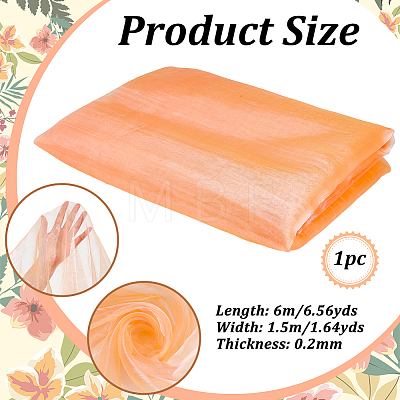 Polyester Gauze Fabric DIY-WH0780-26A-1