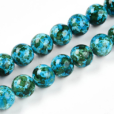 Synthetic Turquoise Beads Strands TURQ-T004-08A-11-1