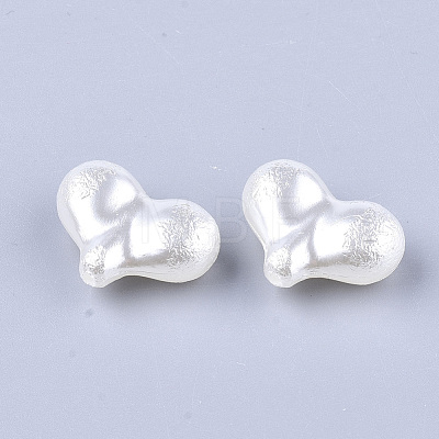 ABS Plastic Imitation Pearl Beads OACR-T017-12B-1