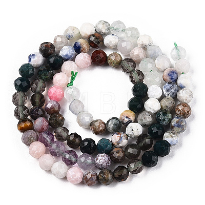 Natural Mixed Gemstone Beads Strands G-D080-A01-01-13-1