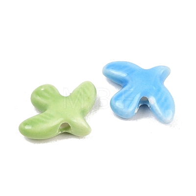 Religion Handmade Porcelain Beads PORC-A033-02-1