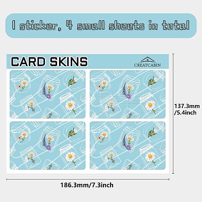 PVC Plastic Waterproof Card Stickers DIY-WH0432-088-1