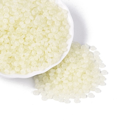 Transparent Glass Seed Beads SEED-Q041-01B-1