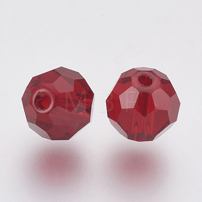 Imitation Austrian Crystal Beads SWAR-F021-8mm-208-1