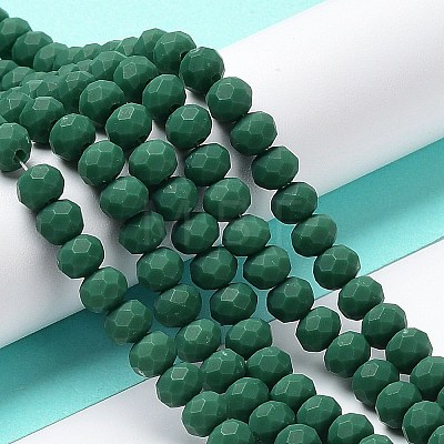 Glass Beads Strands EGLA-A034-P2mm-MD09-1