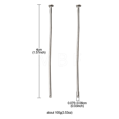 Iron Flat Head Pins IFIN-YW0001-42C-1