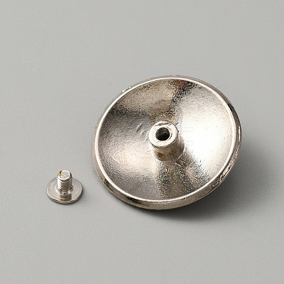 Zinc Alloy Buttons BUTT-WH0030-01B-1