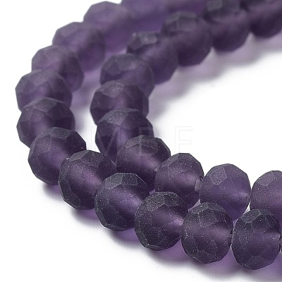 Transparent Glass Beads Strands LS-EGLA-A034-T8mm-MD15-1