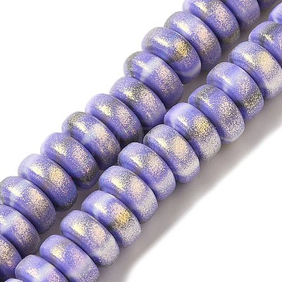 Handmade Polymer Clay Beads Strands CLAY-H006-03J-1