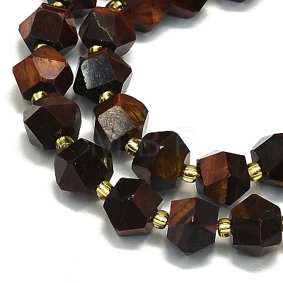 Natural Tiger Eye Beads Strands G-I376-A61-01-1