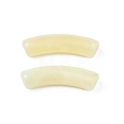 Opaque Acrylic Beads MACR-N009-020A-1