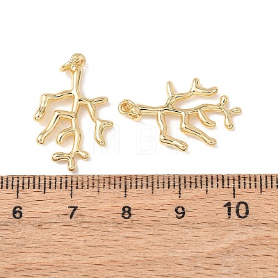 Brass Pendants KK-C143-46F-G-1