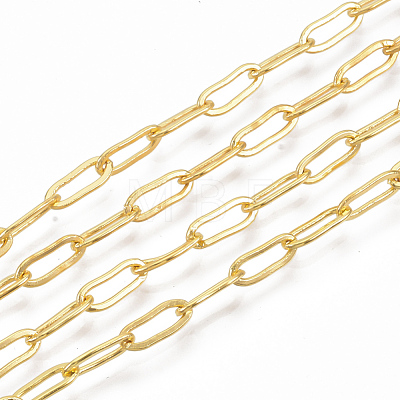 Brass Paperclip Chains CHC-S008-001A-G-1