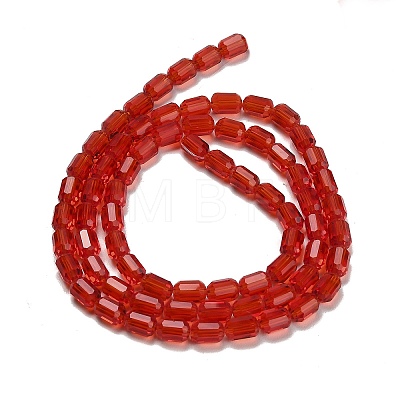 Transparent Glass Beads Strands GLAA-G112-05C-1