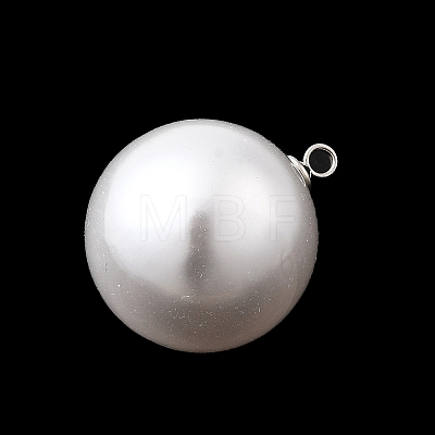 ABS Plastic Imitation Pearl Pendants FIND-H052-01K-04P-1