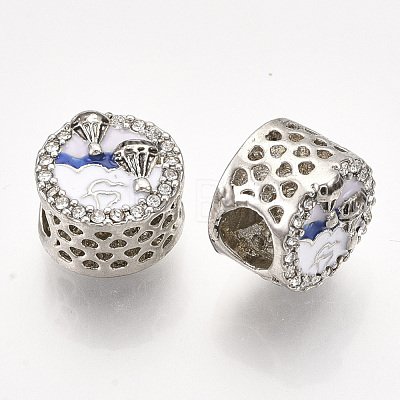 Alloy European Beads MPDL-S067-034P-1