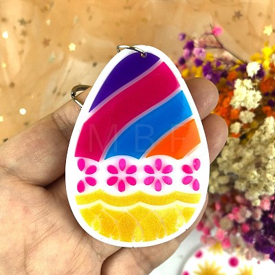 Easter Egg Silicone Pendant Molds EAER-PW0001-036-1