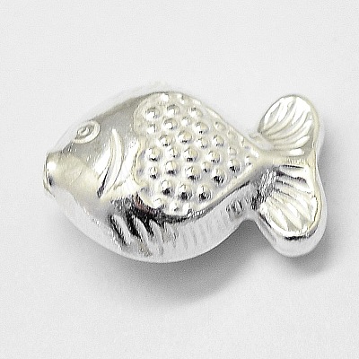 925 Sterling Silver Beads STER-G012-04S-1