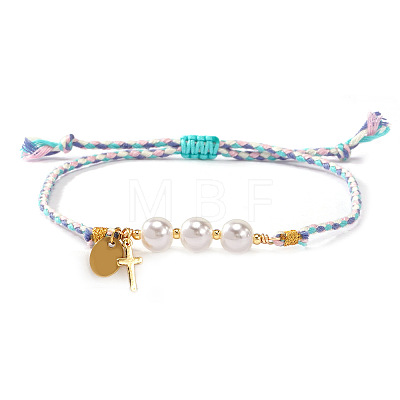 304 Stainless Steel Charm Bracelets CV1469-3-1