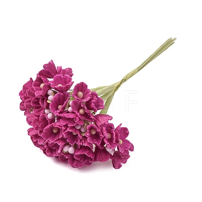 Cloth & Paper & Iron Artificial Mini Flower Bouquet for DIY Crafts FB-CBA59DF-02B-1