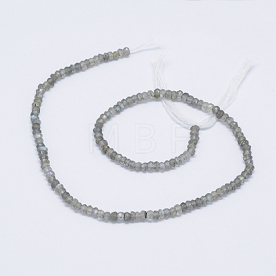 Natural Labradorite Beads Strands G-E475-01A-1