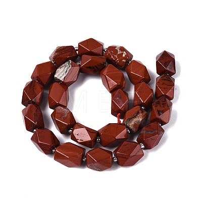 Natural Red Jasper Beads Strands G-Q608-11I-1