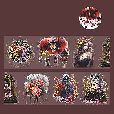 PET The Gothic Fantasy Series Sticker Rolls PW-WGA9F36-01-1