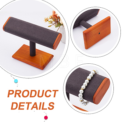 Wood Bracelet Display Stands BDIS-WH0006-009B-1