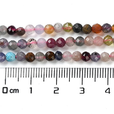 Natural & Synthetic Gemstone Beads Strands G-G048-A02-01-1