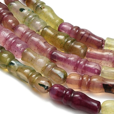 Natural Agate Beads Strands G-Z144-A02-01H-1