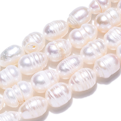 Natural Cultured Freshwater Pearl Beads Strands PEAR-N012-06K-1