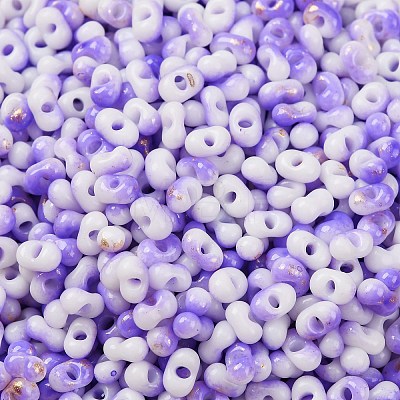 Baking Paint Glass Seed Beads SEED-C003-01G-1