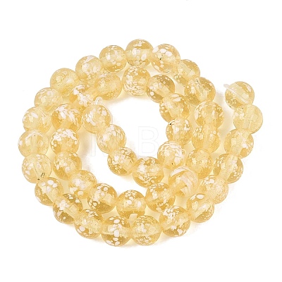 Handmade Lampwork Beads Strands LAMP-N037-07K-1