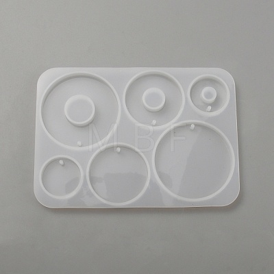 Round & Donut DIY Silicone Pendant Molds SIMO-TAC0001-10-1