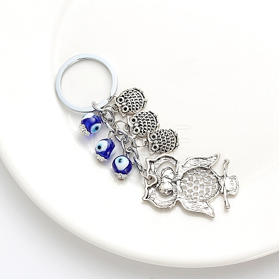 Metal Owl Keychains PW-WG14111-01-1