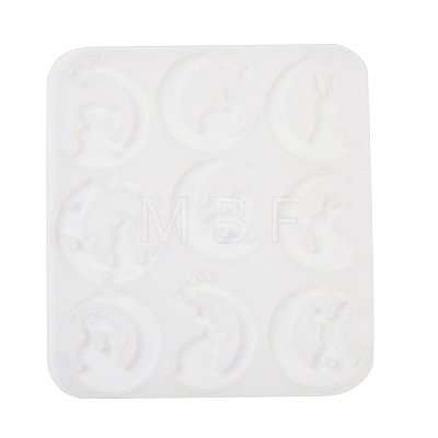 DIY Pendant Molds LS-AJEW-U023-04C-1