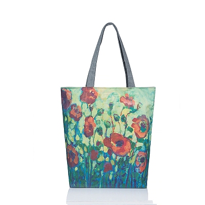 Polyester Printed Shoulder Bags PW-WG7B1EB-05-1