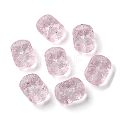 Transparent Glass Beads GLAA-D007-01F-1