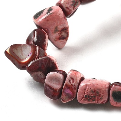 Dyed Natural Trochus Shell Beads Strands BSHE-Z006-01D-1