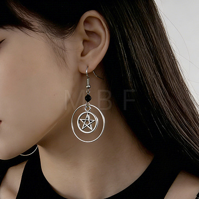 Zinc Alloy Dangle Earrings for Women WG27C39-01-1