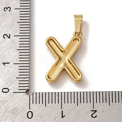 304 Stainless Steel Micro Pave Clear Cubic Zirconia Pendants CU-CBA703A-05G-X-1