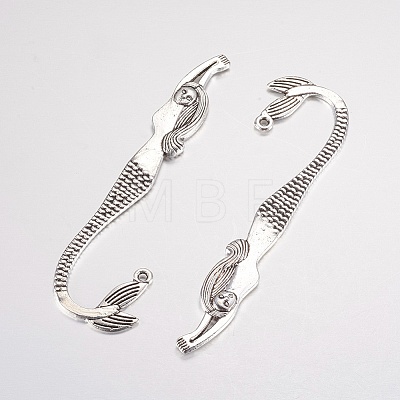 Tibetan Style Mermaid Alloy Bookmarks LS-TIBE-Q035-037AS-NR-1