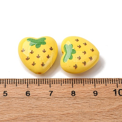 Opaque Acrylic Beads MACR-V001-01B-1