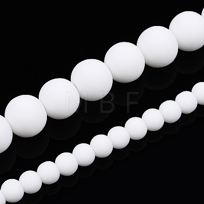 Opaque Glass Beads Strands GLAA-T032-P4mm-MD02-1